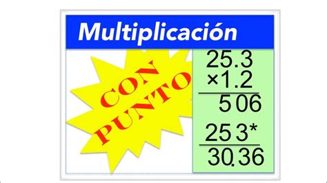 punto multiplicacion